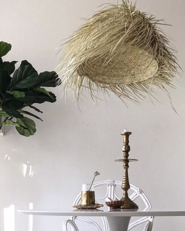 Marokkaanse hanglamp palmblad Aicha